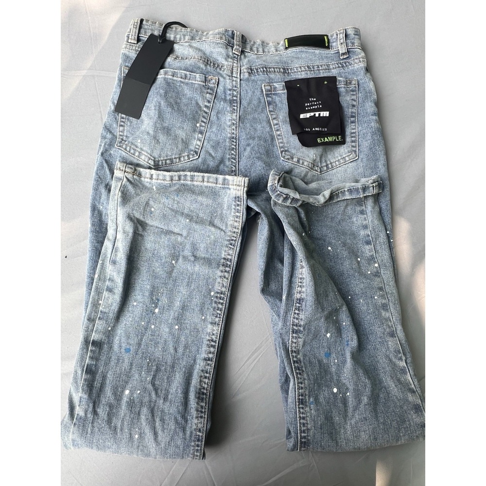 NWT EPTM Paint Speck Stack Jeans‎ Denim Size 32 Men's